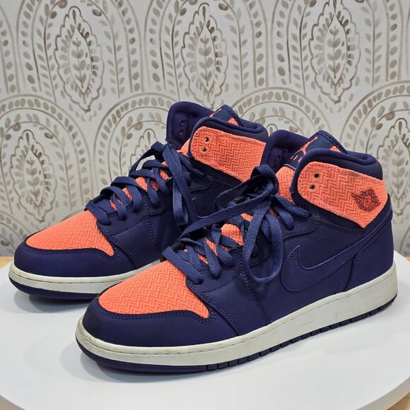 Air Jordan 1 Retro High GG Dark Purple Dust Atomic Pink 332148-500 sz 8.5Y 10W - Picture 8 of 16